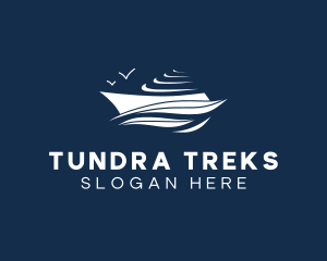 Nautical Cruise Ship logo design