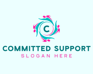 Community People Unity logo design