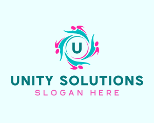 Community People Unity logo design