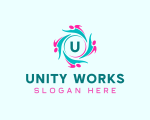 Community People Unity logo design