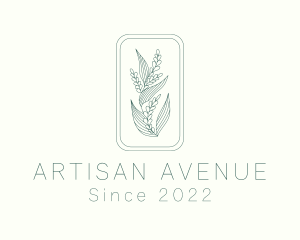 Artisan Herb Leaf logo design