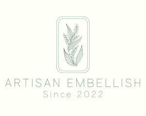 Artisan Herb Leaf logo design