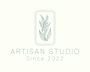 Artisan Herb Leaf logo design