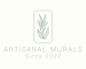 Artisan Herb Leaf logo design