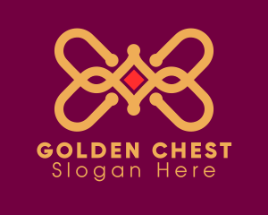 Golden Elegant Jewelry logo design