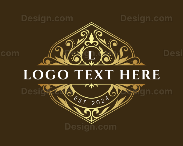 Luxury Floral Ornamental Logo