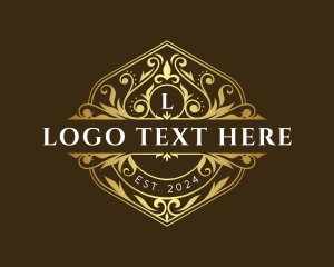 Luxury Floral Ornamental logo