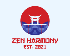 Japanese Shrine Temple  logo