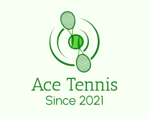 Tennis Racket Ball  logo