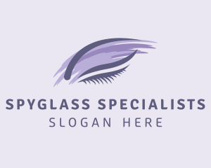 Eyebrow & Eyelash Cosmetics logo design