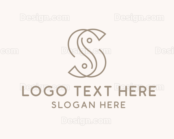 Elegant Minimal Letter S Logo