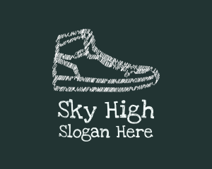 Scribble Footwear Sneakers Logo