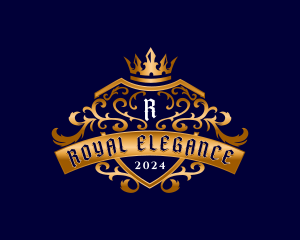 Royal Crown Shield logo design