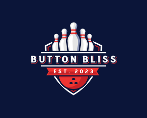 Bowling Pin Ball logo design