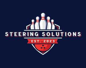 Bowling Pin Ball logo design