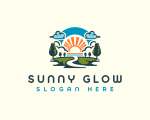 Sunrise Nature Park logo design