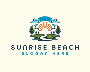 Sunrise Nature Park logo design