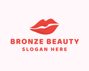 Lip Beauty Makeup logo design