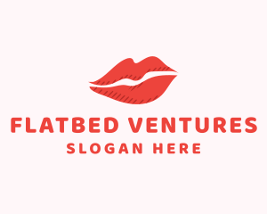 Lip Beauty Makeup logo design