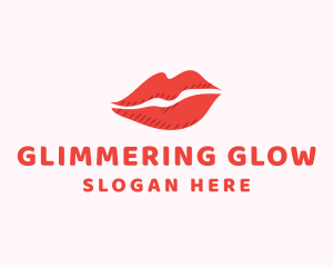 Lip Beauty Makeup logo design