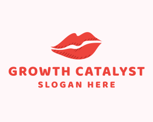 Lip Beauty Makeup logo design