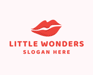 Lip Beauty Makeup logo design