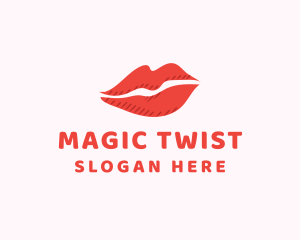 Lip Beauty Makeup logo design