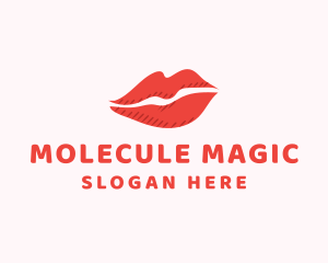 Lip Beauty Makeup logo design