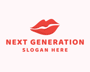 Lip Beauty Makeup logo design