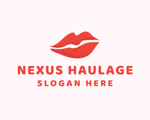 Lip Beauty Makeup logo design