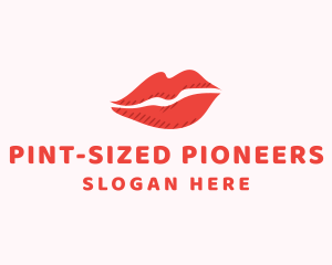 Lip Beauty Makeup logo design