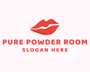 Lip Beauty Makeup logo design