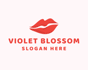 Lip Beauty Makeup logo design