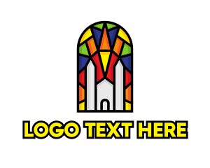 Colorful Mosaic Church logo