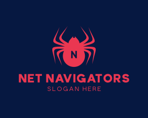 Spider Arachnid Hero logo