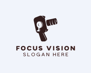 Videographer Camera Lens logo