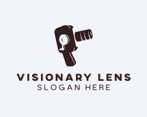 Videographer Camera Lens logo