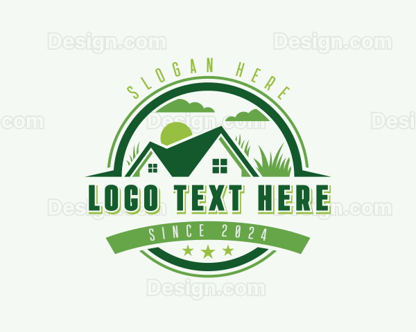 Residential Backyard Gardener Logo