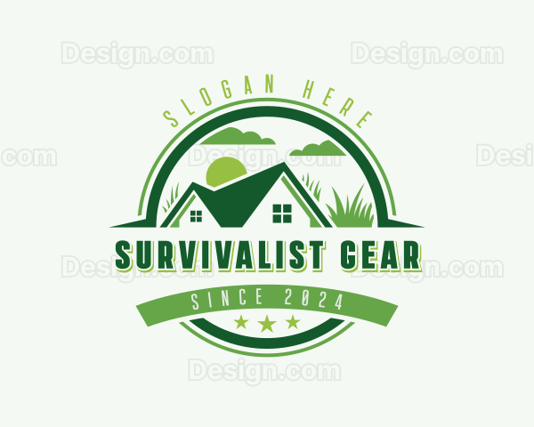 Residential Backyard Gardener Logo