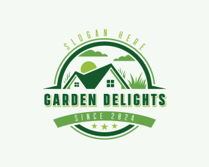 Residential Backyard Gardener logo design