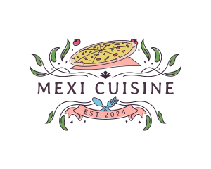 Restaurant Pizza Cuisine logo design