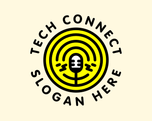 Podcast Radio Mic Broadcast  logo
