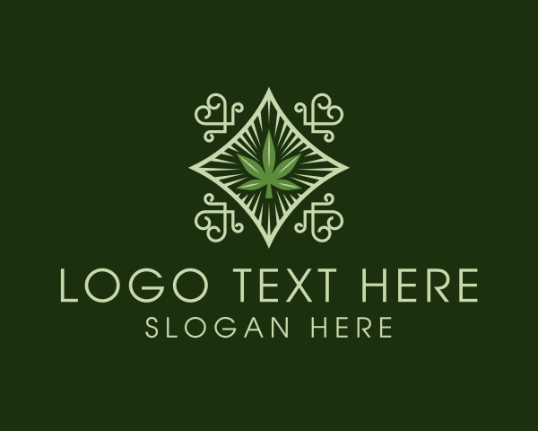 Cannabis Farm logo example 3