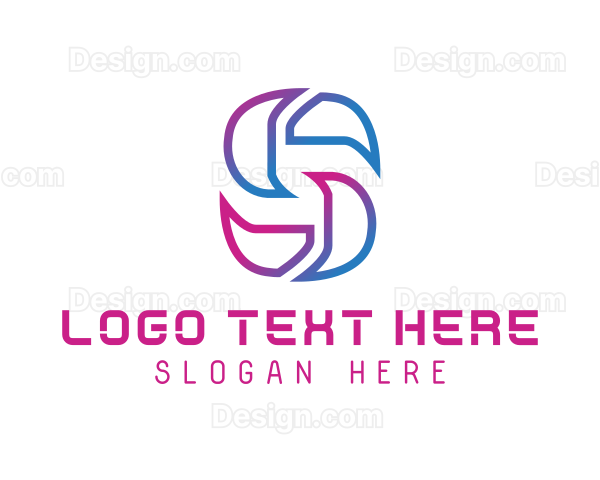 Creative Tech Letter S Logo