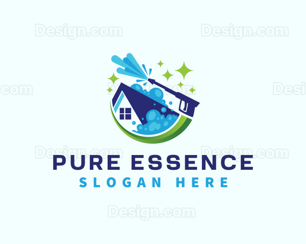 Pressure Wash Housekeeping Logo