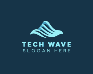 Audio Wave Technology  logo design