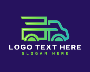 Truck Delivery Logistics logo