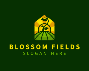 Sunny Farm Field logo design