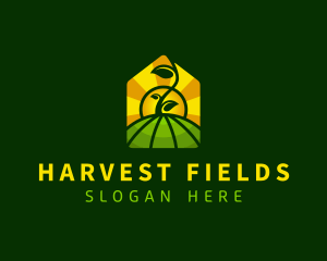 Sunny Farm Field logo design