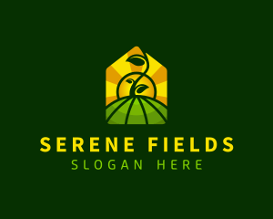 Sunny Farm Field logo design